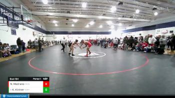 182 lbs Champ. Round 2 - Kaiden Kintner, Toppenish vs Nehemiah Michael Medrano, Prosser