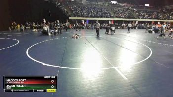 49 lbs Quarterfinal - Maddox Port, DC Elite Wrestling vs Jager Fuller, Iowa