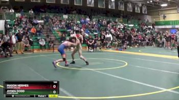 106 lbs Quarterfinal - Mason Hermes, EDISON (Milan) vs Ayden Dodd, PERRYSBURG