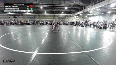 101 lbs Consi Of 32 #2 - Santino Andujo, Valiant Prep vs Boston Burrows, Sebolt Wrestling Academy