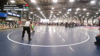 85 lbs Rr Rnd 2 - Christopher Verner, Team Catalyst - MS vs Mason Umberger, Shamrock Wrestling Club Red - MS