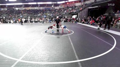 69.6 lbs Consolation - Maeleigh Chrisco, Higginsville Youth Wrestling Club vs Evelyn Brasher, Terminator Wrestling Academy