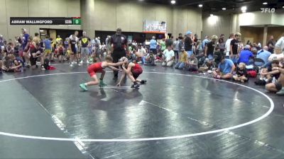 85 lbs Round 4 (6 Team) - Lukas Cala, NC National Team Gold vs Abram Wallingford, Funky Crayons