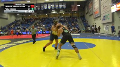 285 lbs Semifinal - Hunter Vander Heiden, California Baptist vs Levi Kovacs, Utah Valley University