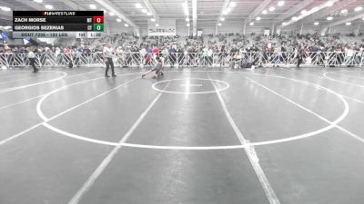 120 lbs Round Of 32 - Zach Morse, MT vs Georgios Sezenias, CT