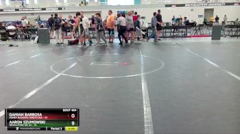 88-92 lbs Round 5 - Damian Barbosa, Honey Badgers Wrestling vs Aaron Szumowski, REVOLUTION WC NJ