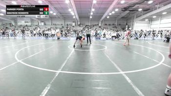 110 lbs Rr Rnd 2 - Parker Porta, Ragin Raisins Catawba ES vs Grayson Roberts, Knights Wrestling Club