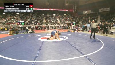 3A-175 lbs Champ. Round 1 - Marshall Hatch, Lyman vs Kaleb Fritz, Rawlins