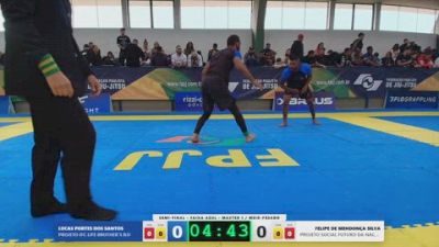 FELIPE DE MENDONÇA SILVA vs LUCAS PORTES DOS SANTOS 2026 FPJJ Circuito Paulista NO GI Etapa 3