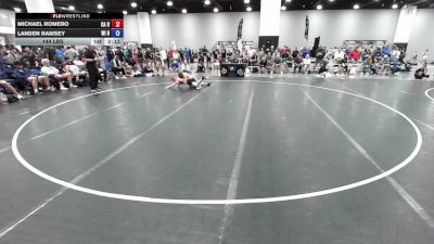 144 lbs Michael Romero, California Red vs Landen Ramsey, Wisconsin Blue