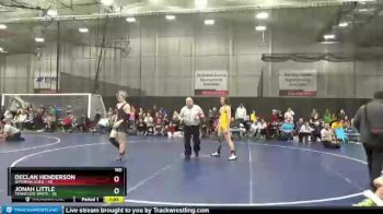 160 lbs Round 1 (4 Team) - Jonah Little, Tennessee White vs Declan Henderson, Wyoming Gold