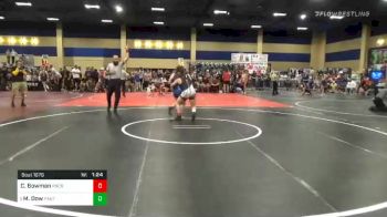 Match - Cheyenne Bowman, Pounders WC vs Mariah Dow, Panthers Academy Of Wrestling