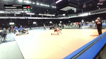 106 lbs Cons. Round 6 - Micah Bennett, Camas vs Quauhtli Zuniga Romo, Emerald Ridge