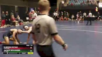 174 lbs Champ. Round 1 - 9 Armon Fayyazi, Vanguard vs Patrick Boulanger, St. Mary