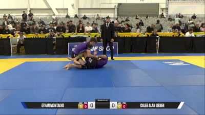 Caleb Alan Lieser vs Ethan Montalvo 2025 World IBJJF Jiu-Jitsu No-Gi Championship