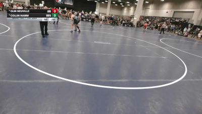157 lbs Cons. Quarters - Olin Neuville, Askren Wrestling Academy vs Collin Hamm, Wrestling Factory