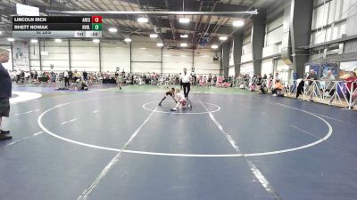 52 lbs Quarterfinal - Lincoln Rich, ARES - EL vs Rhett Nowak, Revival Jokers - EL