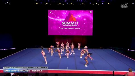 East Coast Evolution - Senior X [2026 L2 Senior - D2 - Small - A Semis] 2026 The D2 Summit