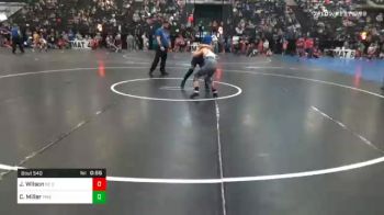 98 lbs Semifinal - Jase Wilson, SC Spider Claws vs Crosby Miller, Pikes Peak Warriors