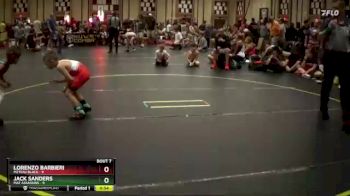 49 lbs Semis & 1st Wrestleback (8 Team) - Lorenzo Barbieri, M2TCNJ Black vs Jack Sanders, Mat Assassins