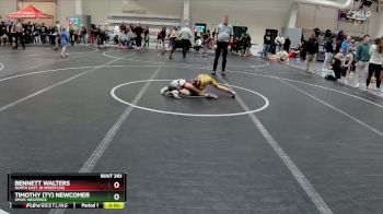 45 lbs Cons. Semi - Bennett Walters, North East Jr Wrestling vs Timothy (Ty) Newcomer, SMWC Wolfpack