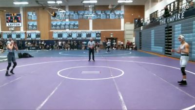 113 lbs Champ. Round 1 - Jarom Hansen, Layton vs Blake Mauch, Corner Canyon