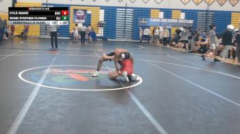 113 lbs Semifinals (8 Team) - Kyle Manzi, Wakulla Hs vs Ronn Stephen Flores, Mater Lakes Academy