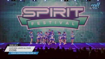 Northern Lights All Stars - Icons [2023 L6 International Open Coed - NT Day 2] 2023 Spirit Fest Grand Nationals