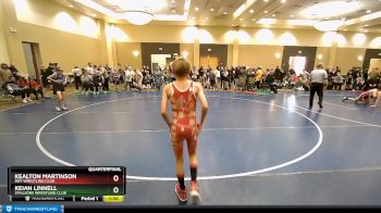 75 lbs Quarterfinal - Kealton Martinson, Roy Wrestling Club vs Keian Linnell, Stallions Wrestling Club