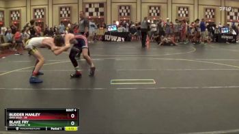 135 lbs Quarterfinals (8 Team) - Blake Fry, Death Squad vs Budder Manley, Ohio Gold