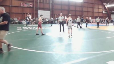 106 lbs Round Of 16 - Everett Bluman, Doughboy Wrestling Club vs Chace Armstrong, Mayo Quanchi