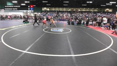 160 lbs Consi Of 8 #1 - Alezandra Robles, AZ vs Samarah Tafiti, TN