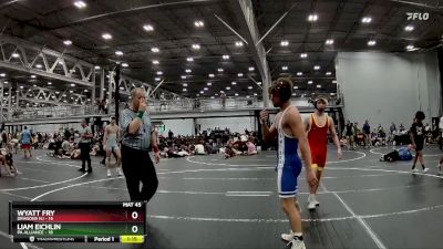 138 lbs Round 5 (8 Team) - Wyatt Fry, Dragons NJ vs Liam Eichlin, PA Alliance