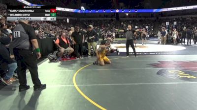 120 lbs Consi Of 4 - Elijah Almarinez, Vacaville (SJ) vs Ricardo Ortiz, Brawley (SD)