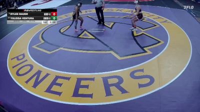 Champ. Round 1 - Rylee Bauer, Norfolk Girls vs Yulissa Ventura, Omaha Bryan Girls