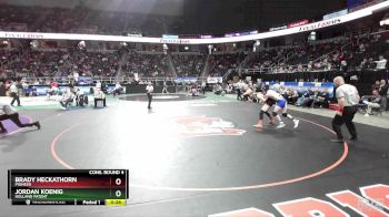 II-172 lbs Cons. Round 4 - Brady Heckathorn, Pioneer vs Jordan Koenig, Holland Patent