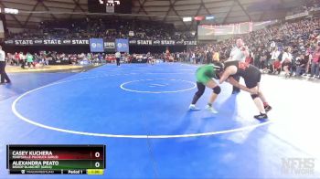 Girls 3A/4A 145 Quarterfinal - Casey Kuchera, Marysville Pilchuck (Girls) vs Alexandra Peato, Bishop Blanchet (Girls)