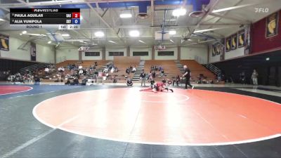 207 lbs Round 1 - Paula Aguilar, Sacramento City College vs Alia Vunipola, Skyline