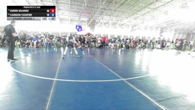 132 lbs Champ. Round 1 - Jaden Suarez, Corner Canyon vs Carson Cooper, Pleasant Grove/TUG