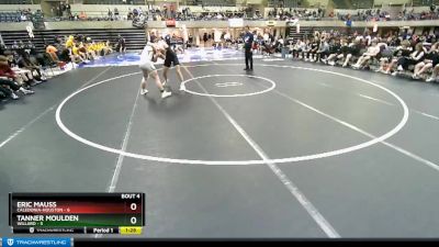 182 lbs Round 2 (4 Team) - Eric Mauss, Caledonia-Houston vs Tanner Moulden, Willard