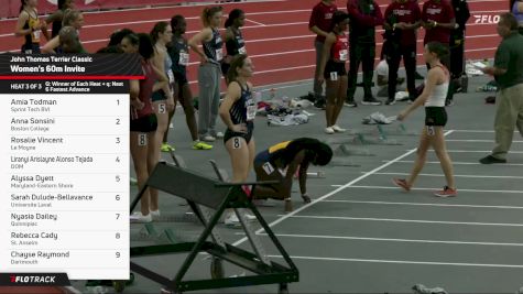 Women's 60m, Prelims 3