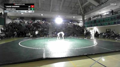 215 lbs 1st Place Match - Adam Avila, Brawley vs Chase Gardner, Esperanza