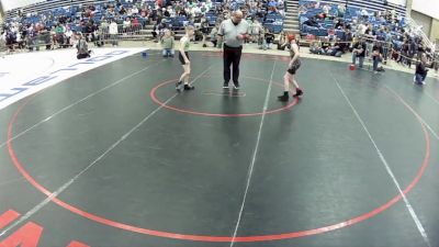 12U Boys - 78 lbs Champ. Round 2 - Blake Young, Wentzville Wrestling Federation vs Landon Owens, Team Donahoe Wrestling Club