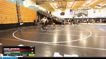 157 lbs Quarterfinal - Daniel Washburn, Mount Baker vs Marcello Saatoff, Shorecrest