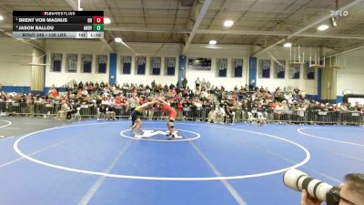 138 lbs Semifinal - Brent Von Magnus, Bridgewater-Raynham vs Jason Ballou, Andover