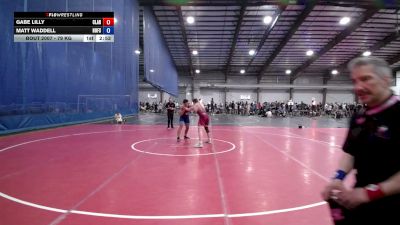79 kg Final - Gabe Lilly, Clarion vs Matt Waddell, Hofstra