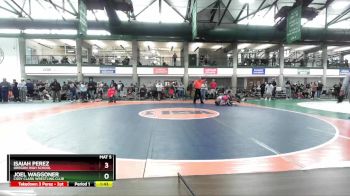 117-123 lbs Champ. Round 1 - Isaiah Perez, Oregon High School vs Joel Waggoner, Cory Clark Wrestling Club