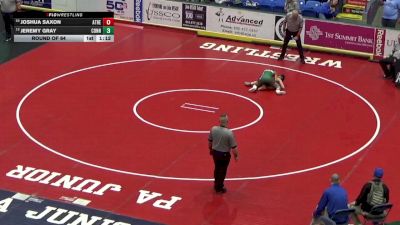 96 lbs Round Of 64 - Joshua Saxon, Athens vs Jeremy Gray, Connellsville