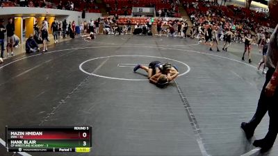 60 lbs Round 5 (8 Team) - Hank Blair, CP Wrestling Academy vs Mazin Hmidan, DWA