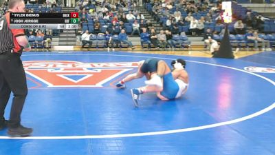 184 lbs Consi Of 8 #2 - Tyler Bienus, Bucknell vs Josh Jorgge, Hofstra